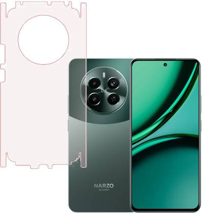 SPRITZEN Back Screen Guard for Realme Narzo 70 Pro 5G, Realme 12 Plus 5G, Matte With Sides