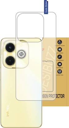 DESIBUZZ Back Tempered Glass for Infinix HOT 40i