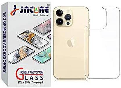 Jacure Back Tempered Glass for Jacure Compatible for iPhone 14 Tempered Glass Back Side Rear Screen Protector Haptic Touch Temper Glass Film Anti-Fingerprint Scratch