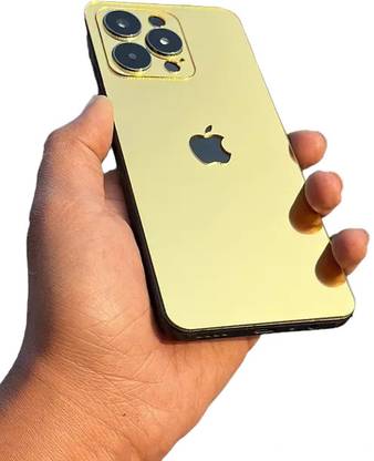 Altazz Back Tempered Glass for Realme c53, Realme c51, convertted to iphone 14 pro