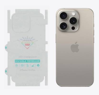 Protectt Back Tempered Glass for iPhone 15 Pro