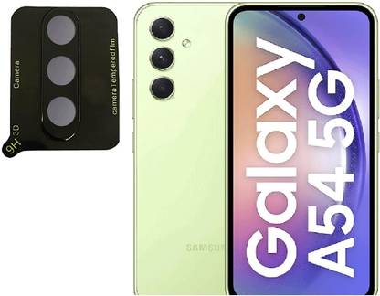 A-Allin1 Camera Lens Protector for Samsung Galaxy A54 5G, 3D Edge To Edge Camera Glass