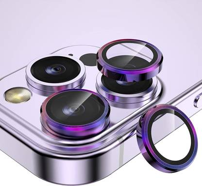 CASEKOO Back Camera Lens Ring Guard Protector for iPhone 14 Pro