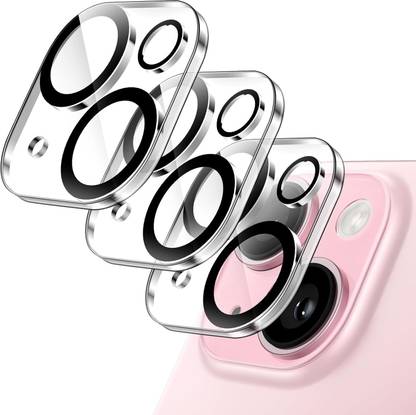 CASELIA Camera Lens Protector for iPhone 15/15 Plus, iPhone 15 Plus Camera lens protector