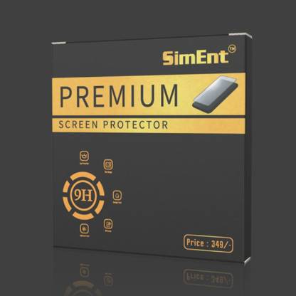 SimEnt Screen Guard for Galaxy Watch4 Classic LTE (46mm), Made of Fiber, Transparent, Unbreakable 9H Hardness, Gloss Finish