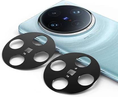 casual need Camera Lens Protector for Compatible with VIVO X100 Pro,VIVO X100 Pro Aluminum Alloy Camera Lens Protector,Metall Lens Protective Cover[Wear Resistant]-Black