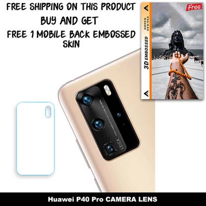ARBAN Camera Lens Protector for Huawei P40 Pro FREE 1 3D EMBOSSED SKIN FOR MOBILE BACK GS052