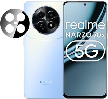 NKCASE Camera Lens Protector for Realme 12 5G, Realme 12X 5G, Realme C65 5G, Realme Narzo 70x 5G