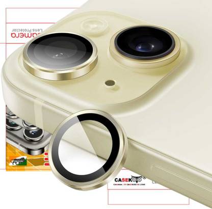 CASEKOO Camera Lens Protector for iPhone 15/15 Plus, iPhone 14/14 Plus