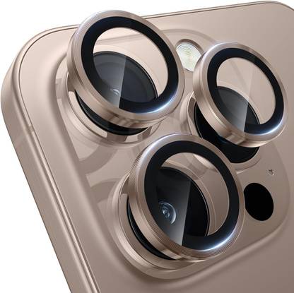 BOGATO™ Camera Lens Protector for Apple iPhone 16 Pro (Desert Titanium)
