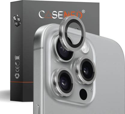 CASENED Camera Lens Protector for Apple iPhone 15 Pro / Apple iPhone 15 Pro Max