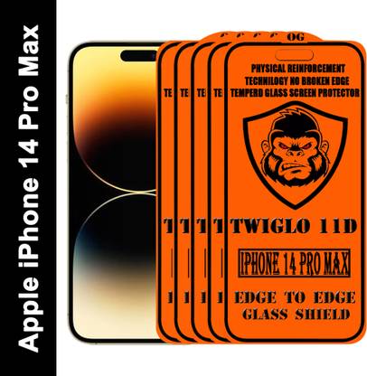 TWIGLO Edge To Edge Tempered Glass for IPHONE 14 PRO MAX