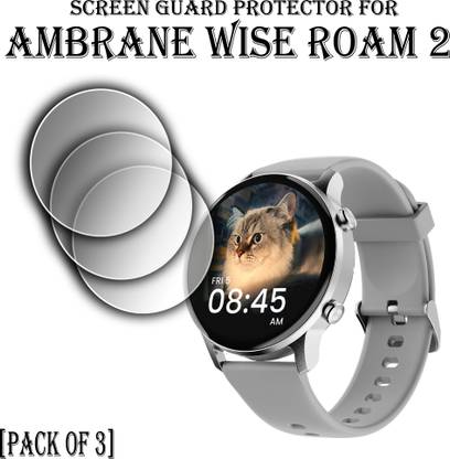 EJZATI Edge To Edge Screen Guard for AMBRANE WISE ROAM 2 SMARTWATCH SCREEN GUARD