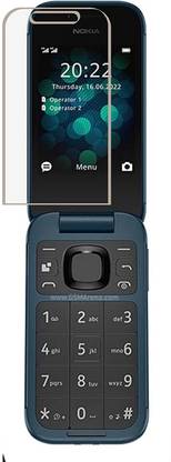 CUBES Edge To Edge Screen Guard for Nokia 2760 Flip (2.8 Inches, 2022) Unbreakable Screen protector