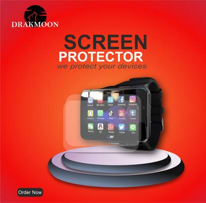 Drakmoon Edge To Edge Screen Guard for Android Smart Watch 2.88 '' Q008-P2-24