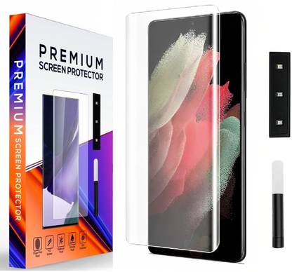XTRENGTH Edge To Edge Screen Guard for Vivo X90, Vivo X90 Pro, Vivo X90 Pro Plus, UV Curved Screen Protector with Easy Installation Kit