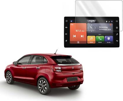 Wishguard Edge To Edge Screen Guard for Maruti Suzuki Baleno Zeta AGS (7 inch) Car Company Fitted Navigation and Infotainment System Player (Glossy :1)