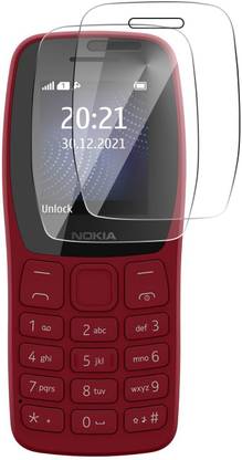 FCS Edge To Edge Screen Guard for Nokia 105 SS Plus Screen Guard, TA-1447 SS, Unbreakable 9H Anti Shock (Glossy)