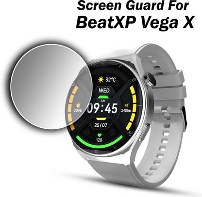 EJZATI Edge To Edge Screen Guard for BEATXP VEGA X SMARTWATCH
