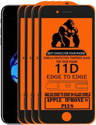 ANILUQ Edge To Edge Screen Guard for Apple iPhone 8