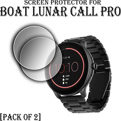 ejzatex Edge To Edge Screen Guard for BOAT LUNAR CALL PRO SMARTWATCH