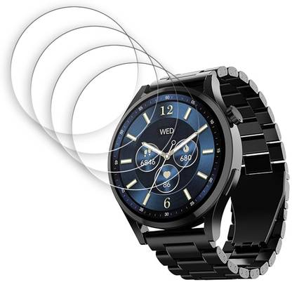 KOISTON Edge To Edge Screen Guard for boAt Lunar Embrace 1.51 inch SMARTWATCH SCREEN GUARD