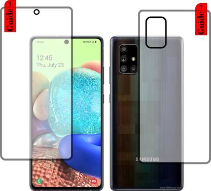 RapTag Edge To Edge Screen Guard for (FB)Samsung Galaxy A71 5G UW