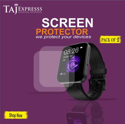 TAJ EXPRESSS Edge To Edge Screen Guard for Noise ColorFit Ultra 2 Buzz 1.78 '' AMOLED Display smart watch Q008-89