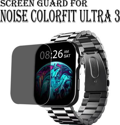 EJZATI Edge To Edge Screen Guard for NOISE COLORFIT ULTRA 3 SMARTWATCH SCREEN GUARD