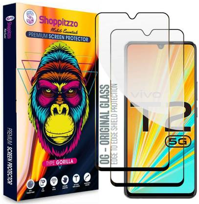 Shoppitzzo Edge To Edge Screen Guard for Vivo T2 5G(6.38 Inch)