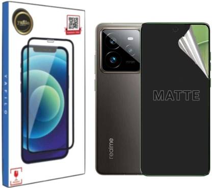 YAFILO Edge To Edge Screen Guard for Realme GT 7 Pro Unbreakable Membrane Scratch Guard Full Screen Coverage With Easy Installation Kit | Fingerprint Working