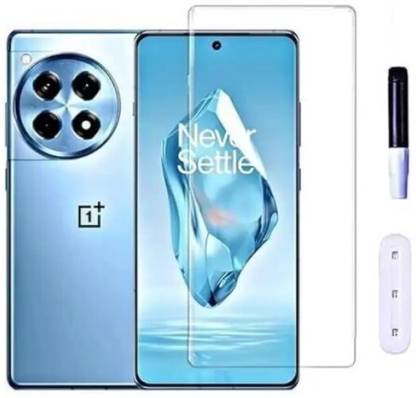 ALONZO Edge To Edge Screen Guard for OnePlus 12R 5G, UV Matte Screen Protector