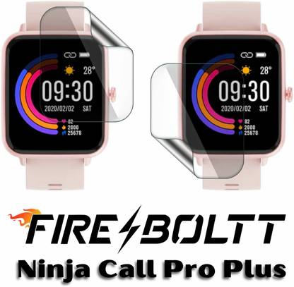 FCS Edge To Edge Screen Guard for Fire-Boltt Ninja Call Pro Plus, Fire-Boltt Ninja Call Pro Plus 1.83 Inch, Screen Protector