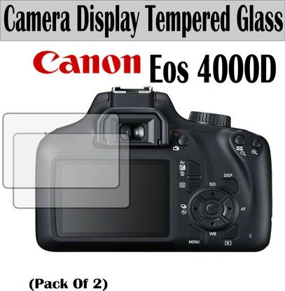 Levoti Edge To Edge Tempered Glass for Canon EOS 4000D [Scratch proof]