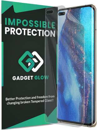 Gadget Glow Edge To Edge Screen Guard for Tecno Phantom X, Phantom X, ( Not a Tempered Glass, it’s a Nano Fiber Guard)