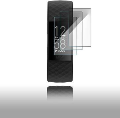 Enlinea Edge To Edge Screen Guard for Fitbit Charge 4