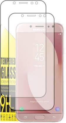 RapTag Edge To Edge Tempered Glass for Samsung J7 (2017) (Anti Shock) (Scratch Proof) 272