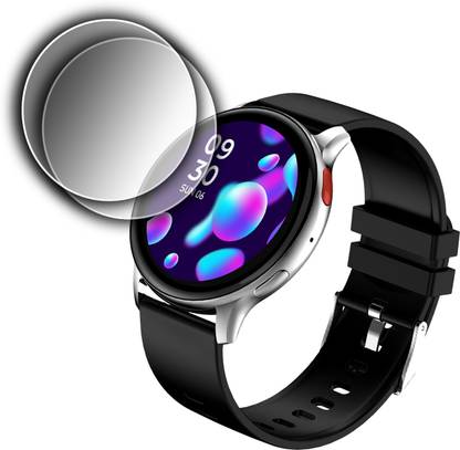 EJZATEX Edge To Edge Screen Guard for FIRE BOLTT ECLIPSE SMARTWATCH SCREEN GUARD