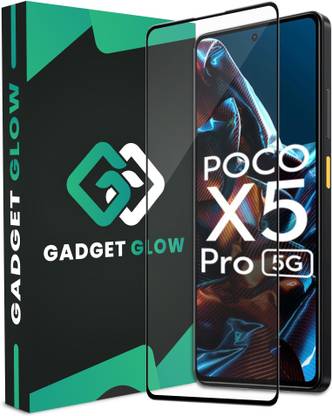 Gadget Glow Edge To Edge Screen Guard for POCO X5 Pro 5G, POCO X5 5G
