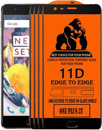 ANILUQ Edge To Edge Screen Guard for OnePlus 3T