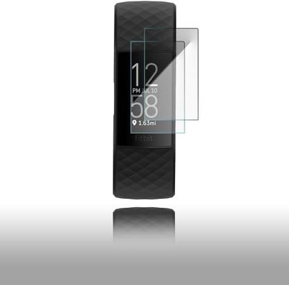 Enlinea Edge To Edge Screen Guard for Fitbit Charge 4