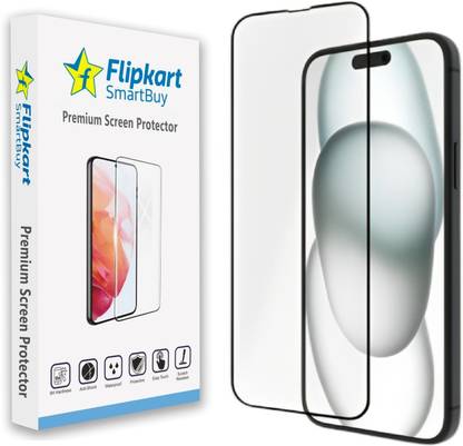 Flipkart SmartBuy Edge To Edge Screen Guard for iPhone 15