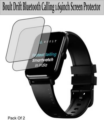 Spnrs Edge To Edge Screen Guard for Qii Boult Drift Bluetooth Calling Smartwatch [Scratch proof]