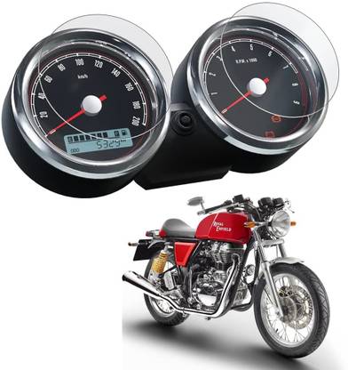 Zealsy Edge To Edge Screen Guard for Interceptor 650 & Continental GT 650 Speedometer Display Flexible 9H+ Screen Protector Clear