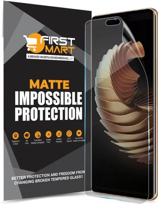 FIRST MART Edge To Edge Screen Guard for Vivo V23 Pro 5G, V23 Pro 5G, Not a Tempered Glass, it’s a Nano Fiber Membrane