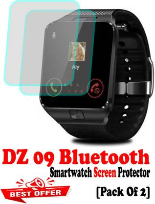 Blackcom Edge To Edge Tempered Glass for Dz09 Smartwatch (.12.199)