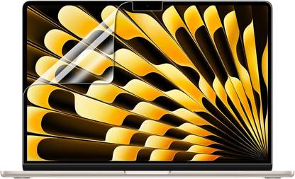 Nik's World Edge To Edge Screen Guard for MacBook Air 15.3 Inch (Model M2 A2941, Release 2023) Crystal Clear Pet Film