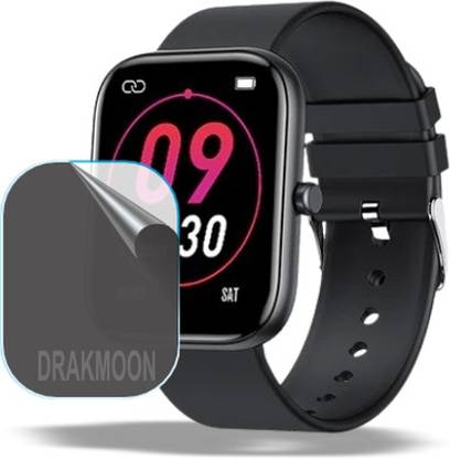 Drakmoon Screen Guard for Fire-Boltt Dazzle Plus Smartwatch with a large 46mm (1.81 Inch) Full Touch Display, 60 Sports Modes, IP68 Rating, SpO2 Tracking, Over 100 Cloud Based Watch Faces and more 010