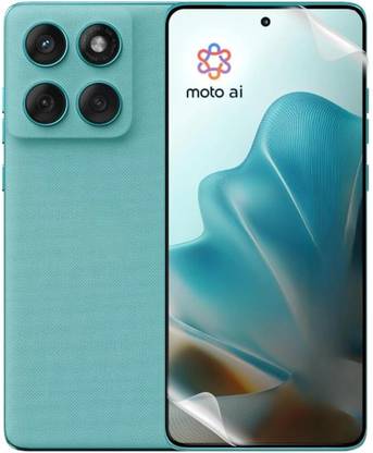 Mobi Edge To Edge Screen Guard for MOTOROLA Edge 60 Fusion 5G, Motorola Edge 60 5G, Motorola Edge 60 Pro 5G, (Not a Tempered Glass, it’s a Matte Finish Nano Fiber Unbreakable Membrane)