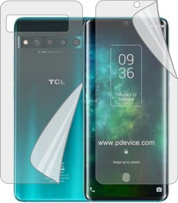ZINGTEL Edge To Edge Screen Guard for TCL 10 PRO (Edge To Edge TPU)